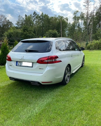 Peugeot 308 cena 52000 przebieg: 197600, rok produkcji 2016 z Szczecin małe 46